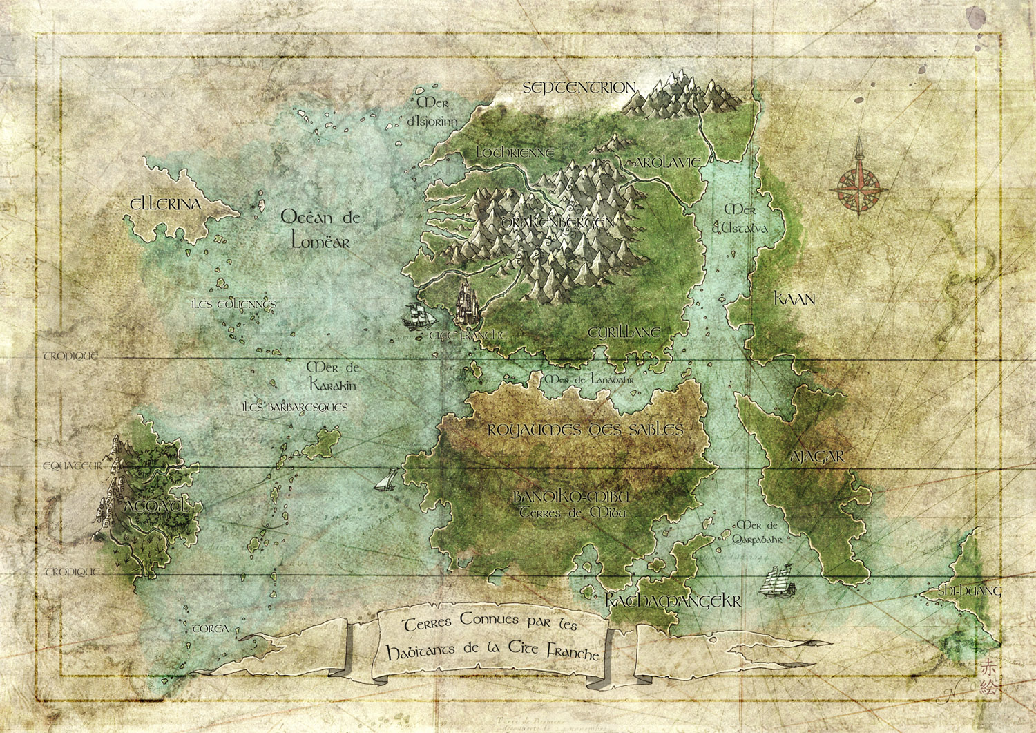 La Carte du Monde Connu